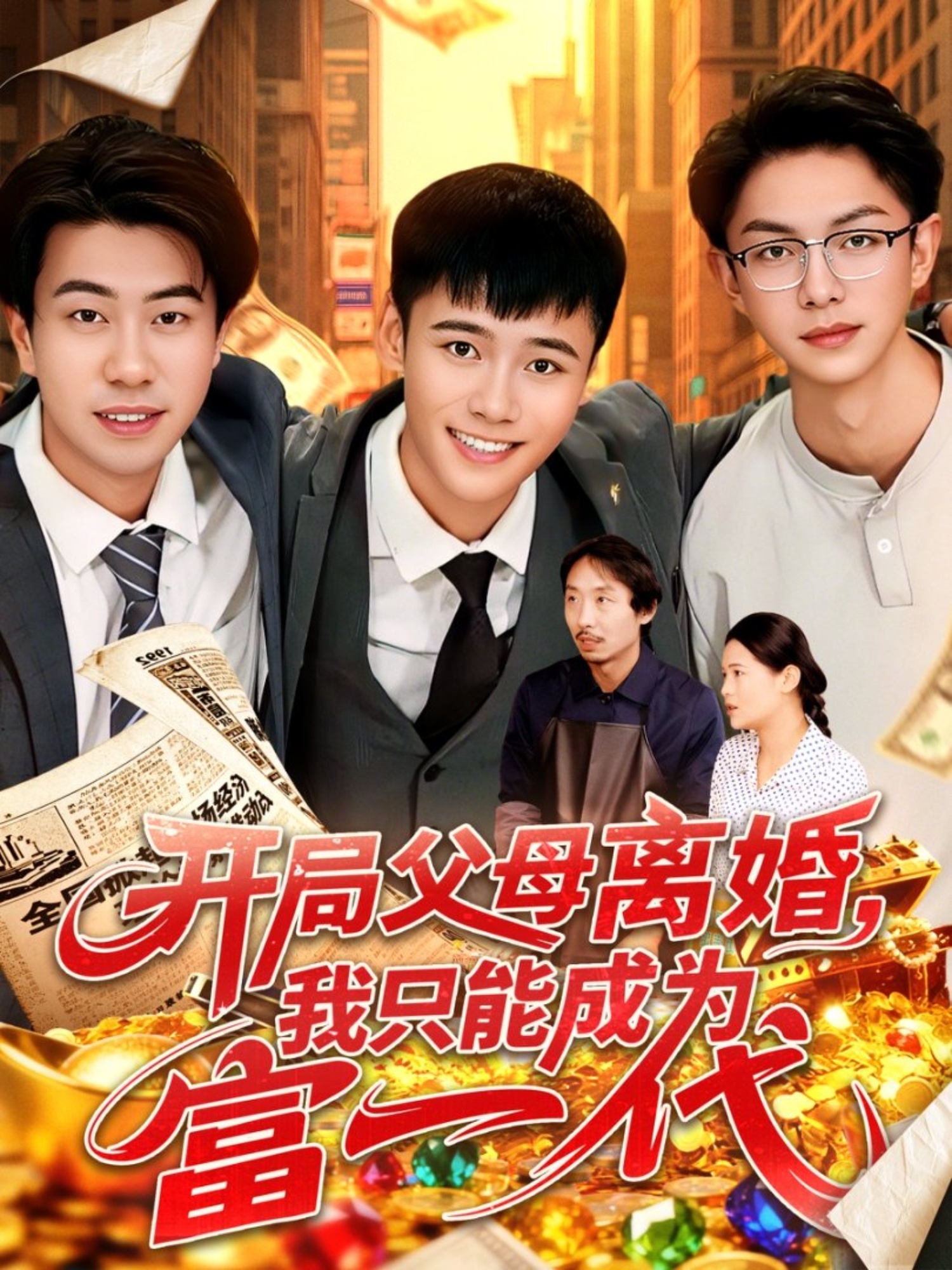 开局父母离婚，我只能成为富一代封面图